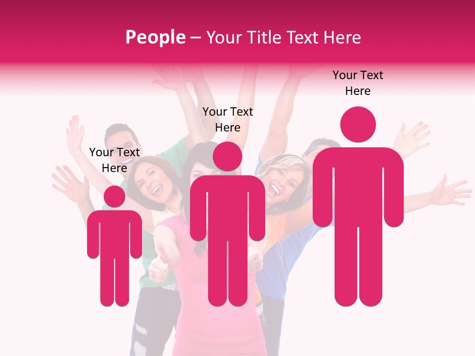 Family Isolated Person PowerPoint Template