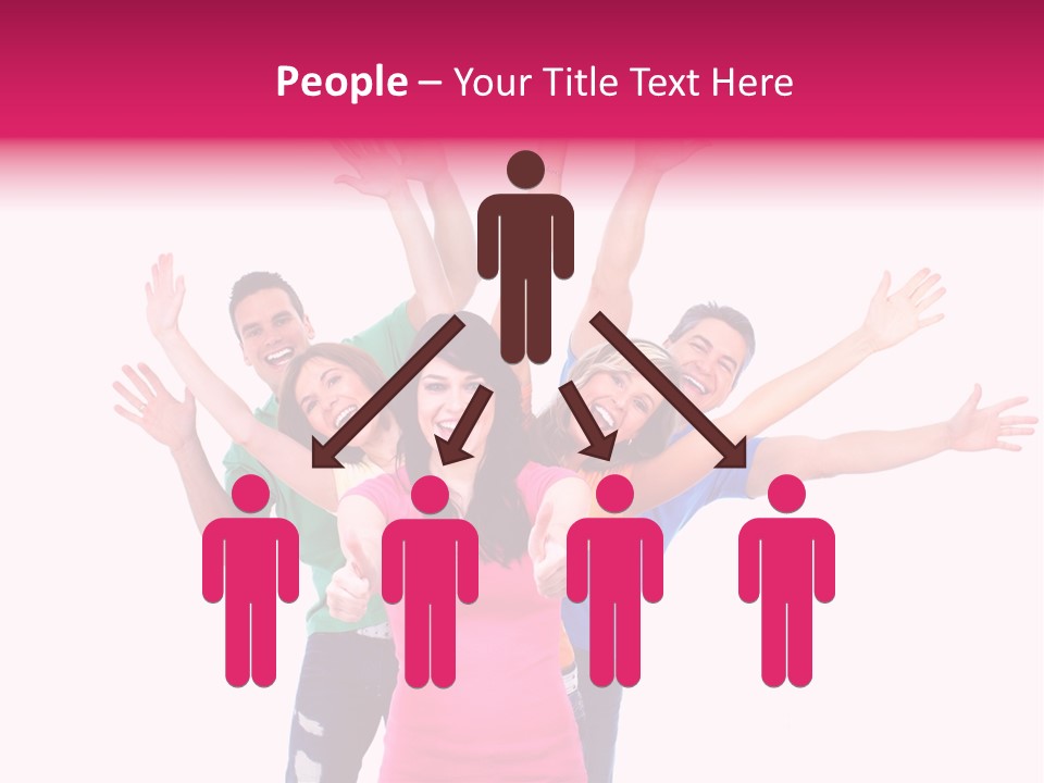 Family Isolated Person PowerPoint Template