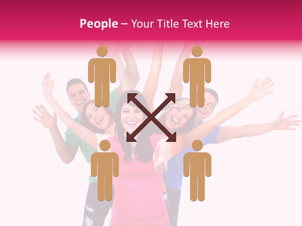 Family Isolated Person PowerPoint Template