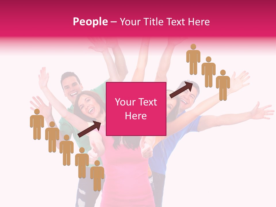 Family Isolated Person PowerPoint Template