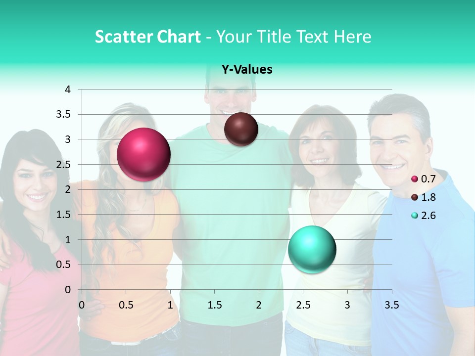 Portrait Teen Student PowerPoint Template