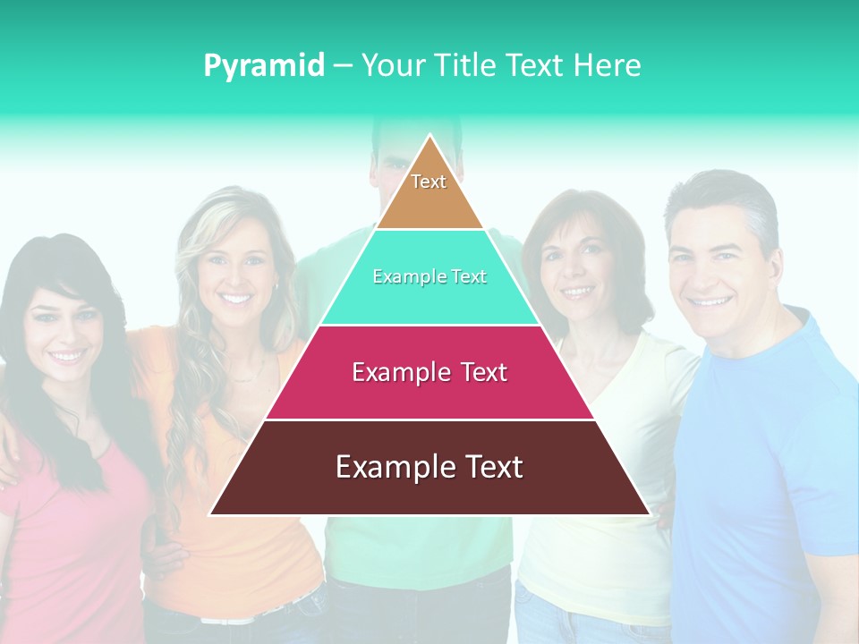 Portrait Teen Student PowerPoint Template