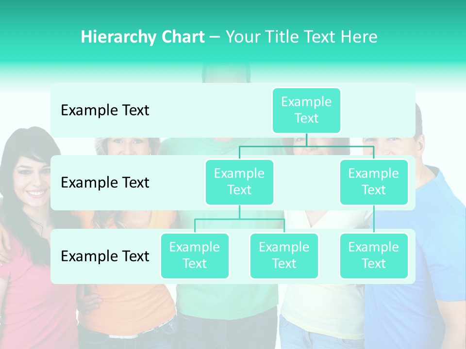 Portrait Teen Student PowerPoint Template