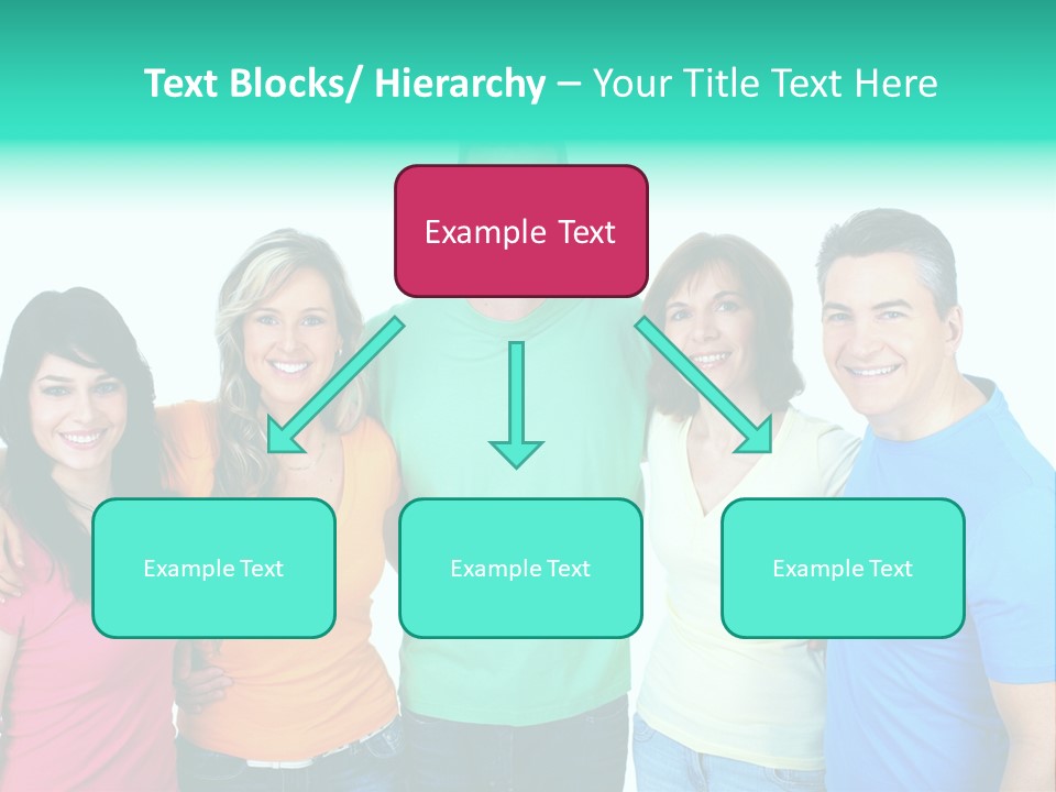 Portrait Teen Student PowerPoint Template