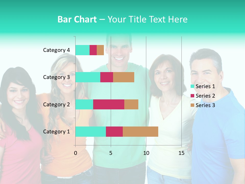 Portrait Teen Student PowerPoint Template
