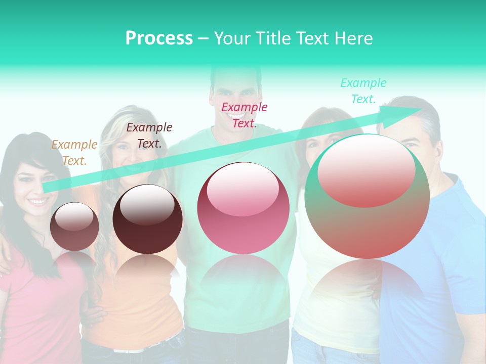 Portrait Teen Student PowerPoint Template