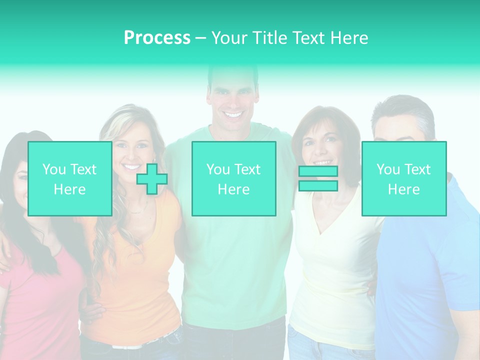 Portrait Teen Student PowerPoint Template