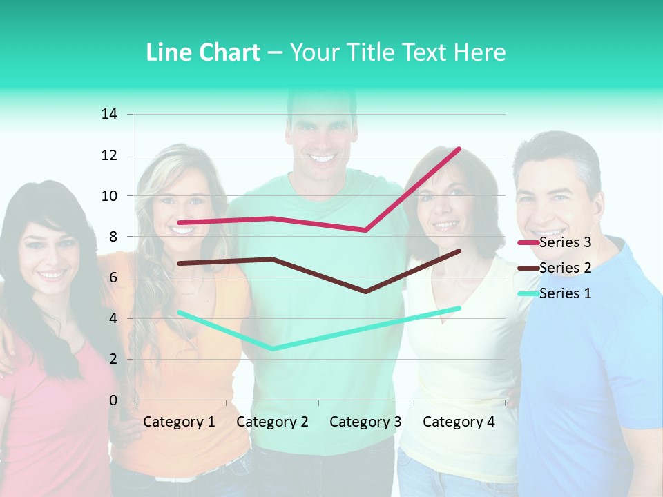 Portrait Teen Student PowerPoint Template