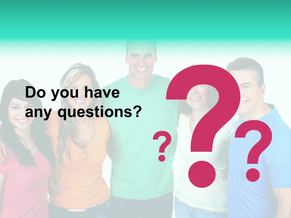 Portrait Teen Student PowerPoint Template