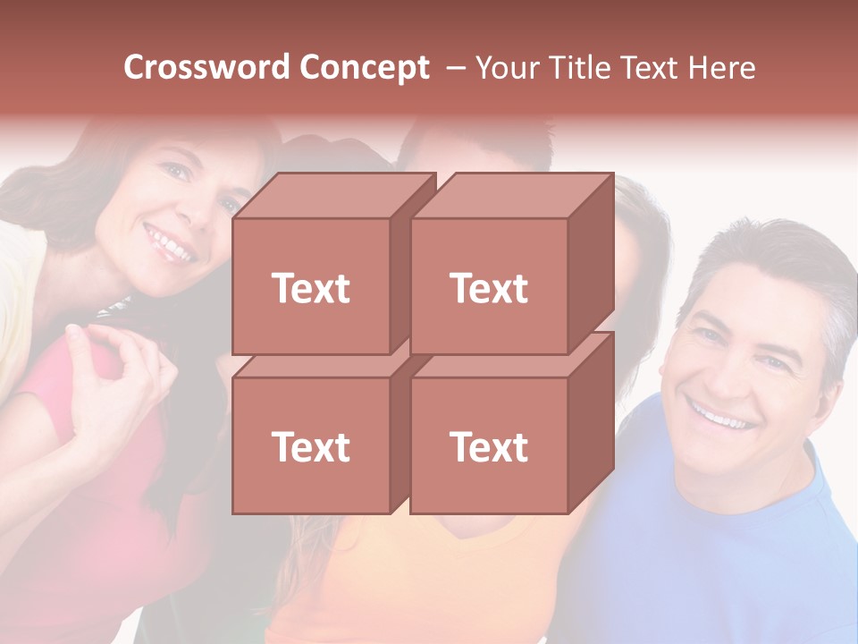 Men Joyful Guy PowerPoint Template