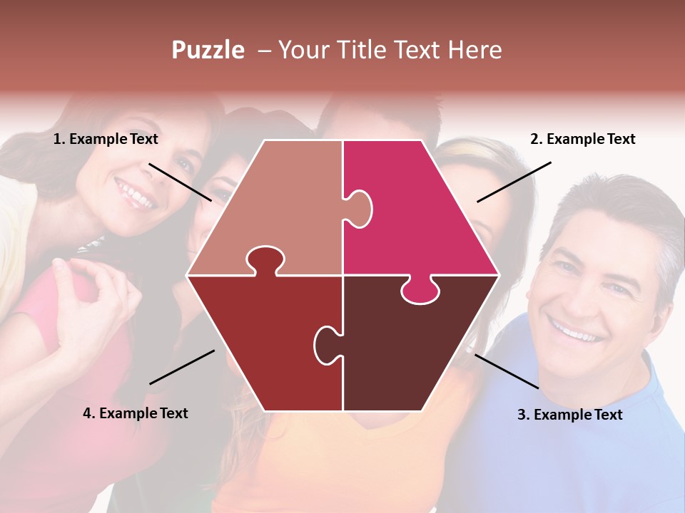 Men Joyful Guy PowerPoint Template