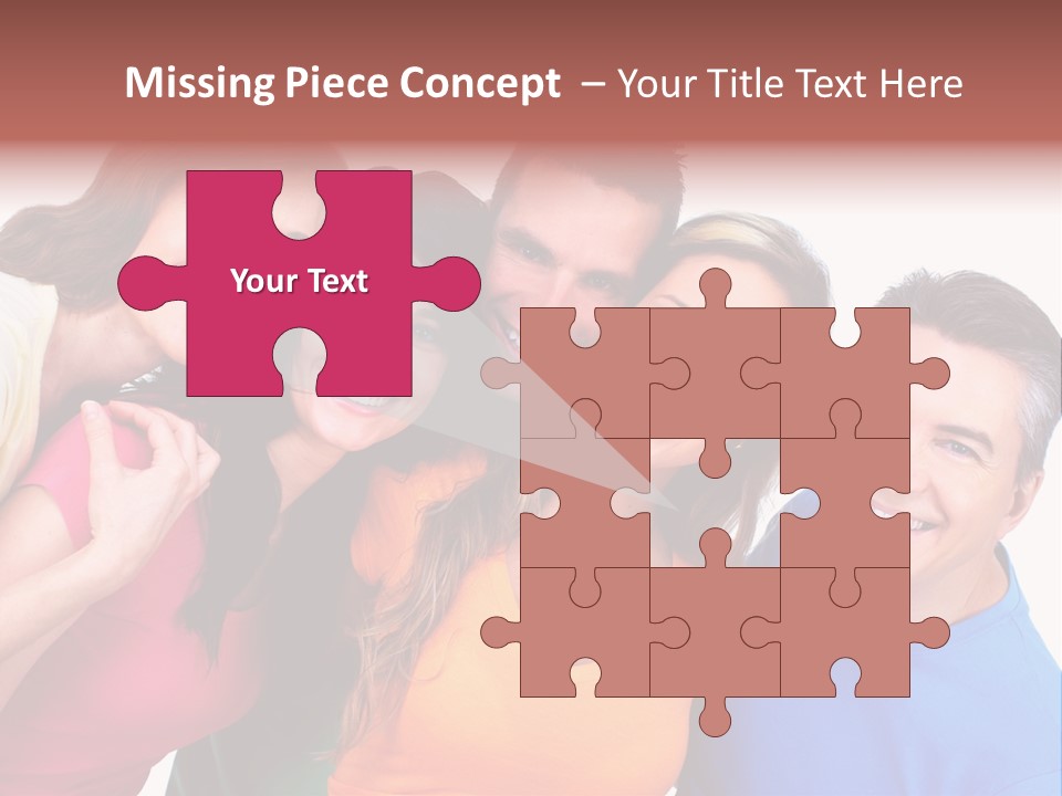 Men Joyful Guy PowerPoint Template