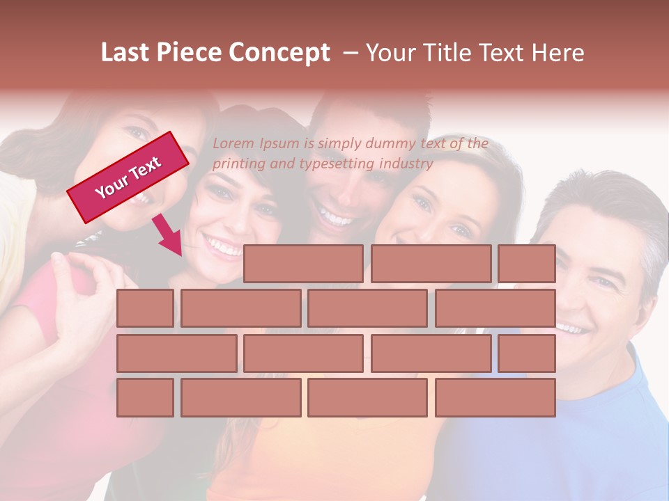 Men Joyful Guy PowerPoint Template