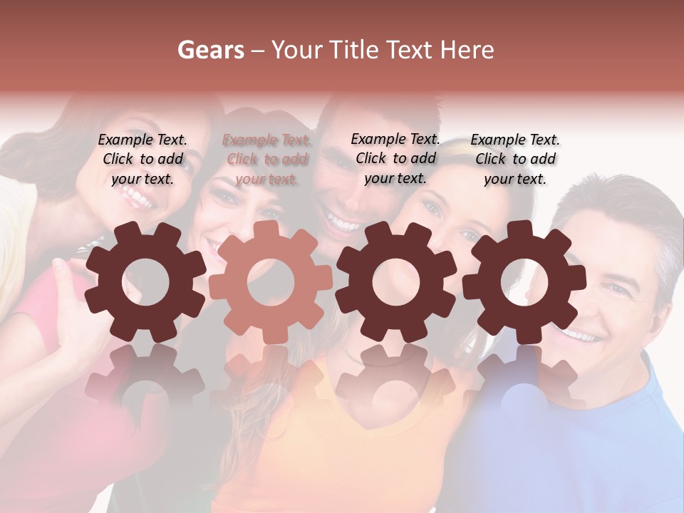 Men Joyful Guy PowerPoint Template