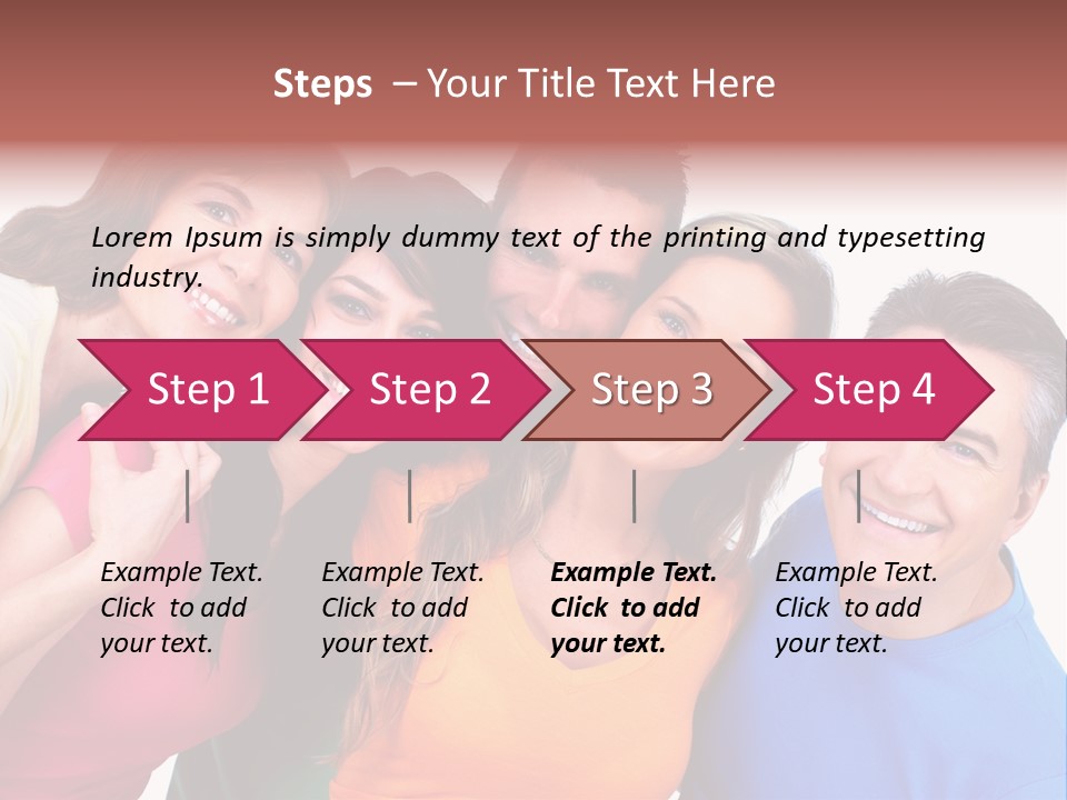 Men Joyful Guy PowerPoint Template