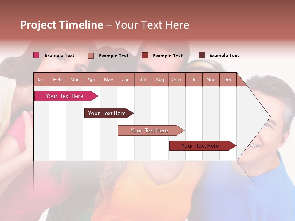 Men Joyful Guy PowerPoint Template