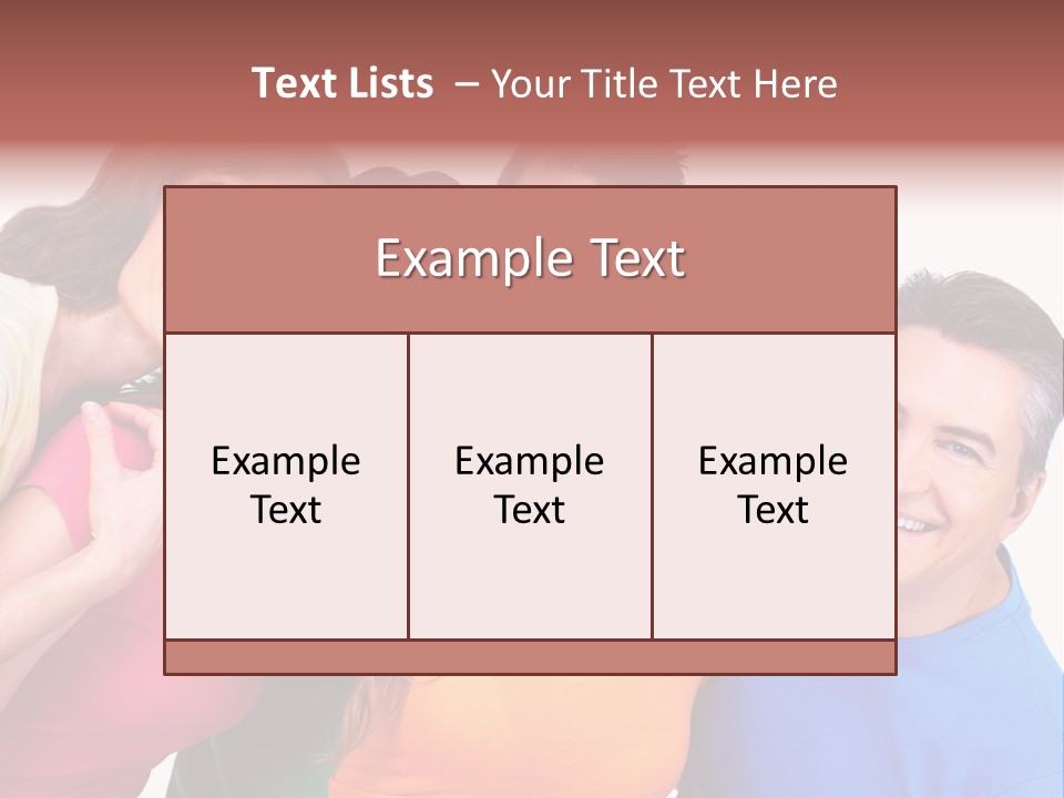 Men Joyful Guy PowerPoint Template