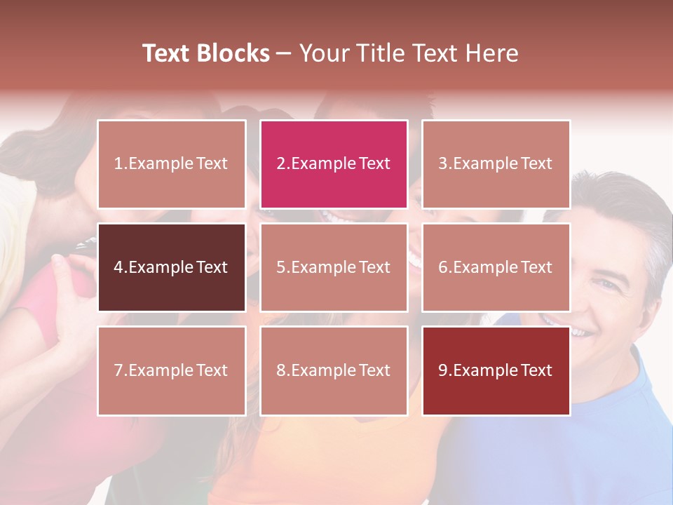 Men Joyful Guy PowerPoint Template