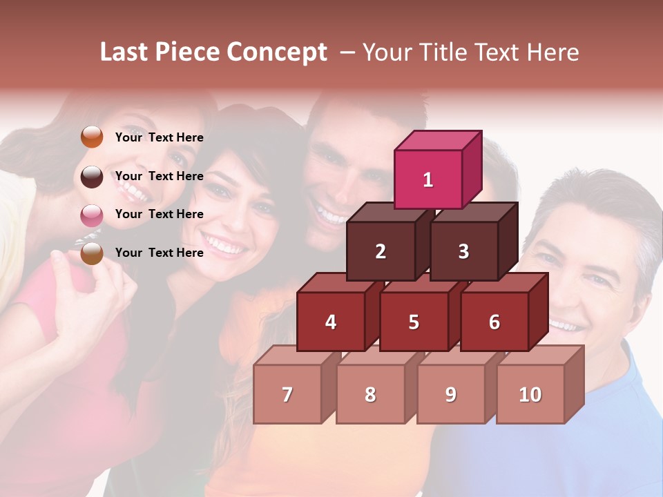 Men Joyful Guy PowerPoint Template