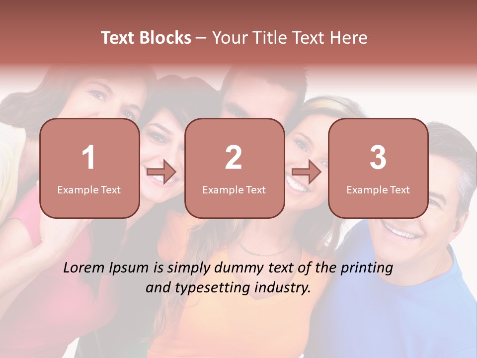 Men Joyful Guy PowerPoint Template