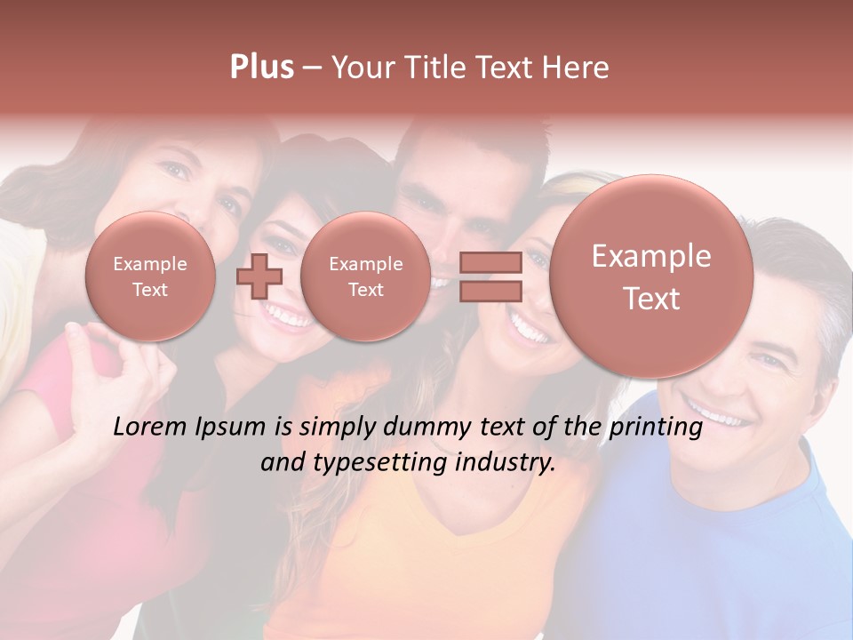 Men Joyful Guy PowerPoint Template