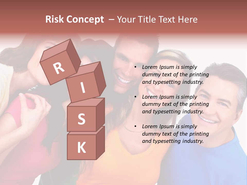 Men Joyful Guy PowerPoint Template