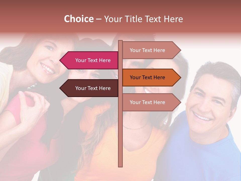 Men Joyful Guy PowerPoint Template