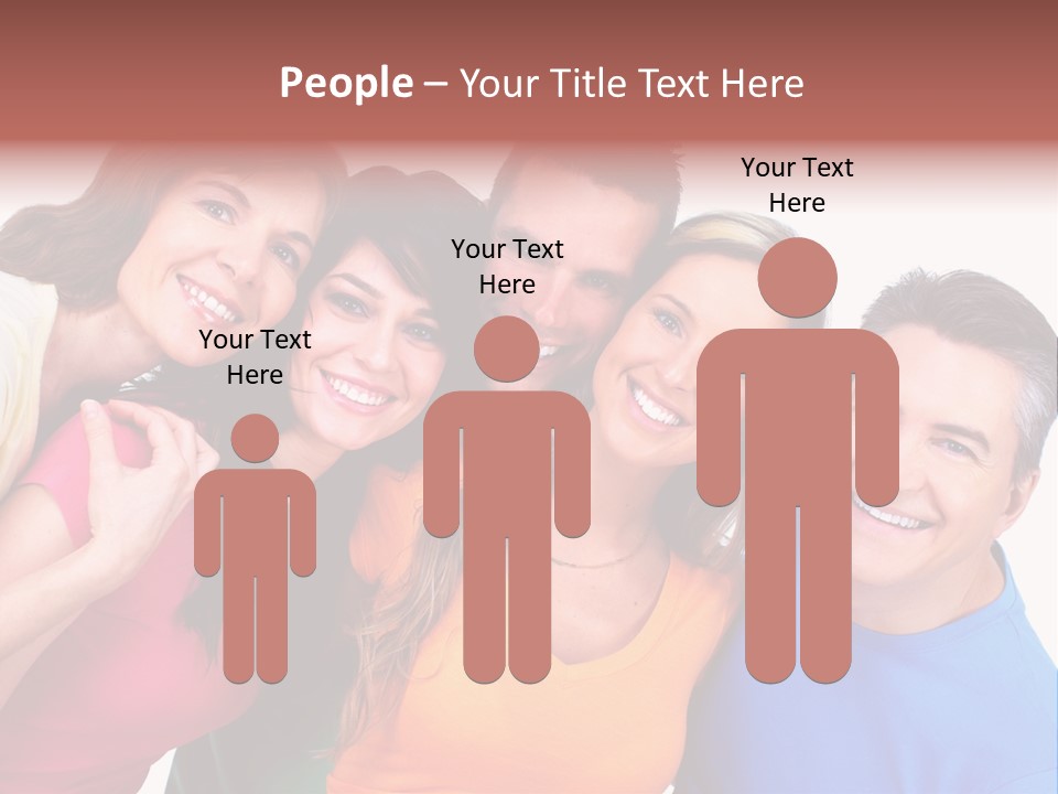 Men Joyful Guy PowerPoint Template