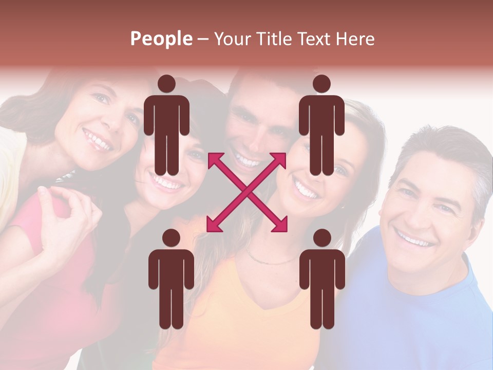 Men Joyful Guy PowerPoint Template