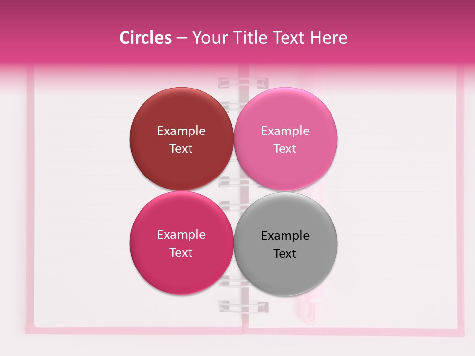 Page Planner Blank PowerPoint Template