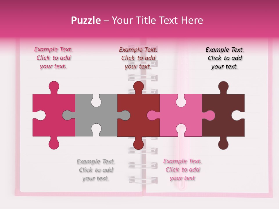 Page Planner Blank PowerPoint Template