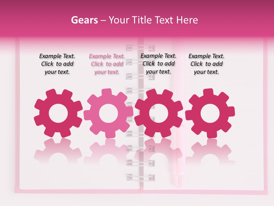 Page Planner Blank PowerPoint Template