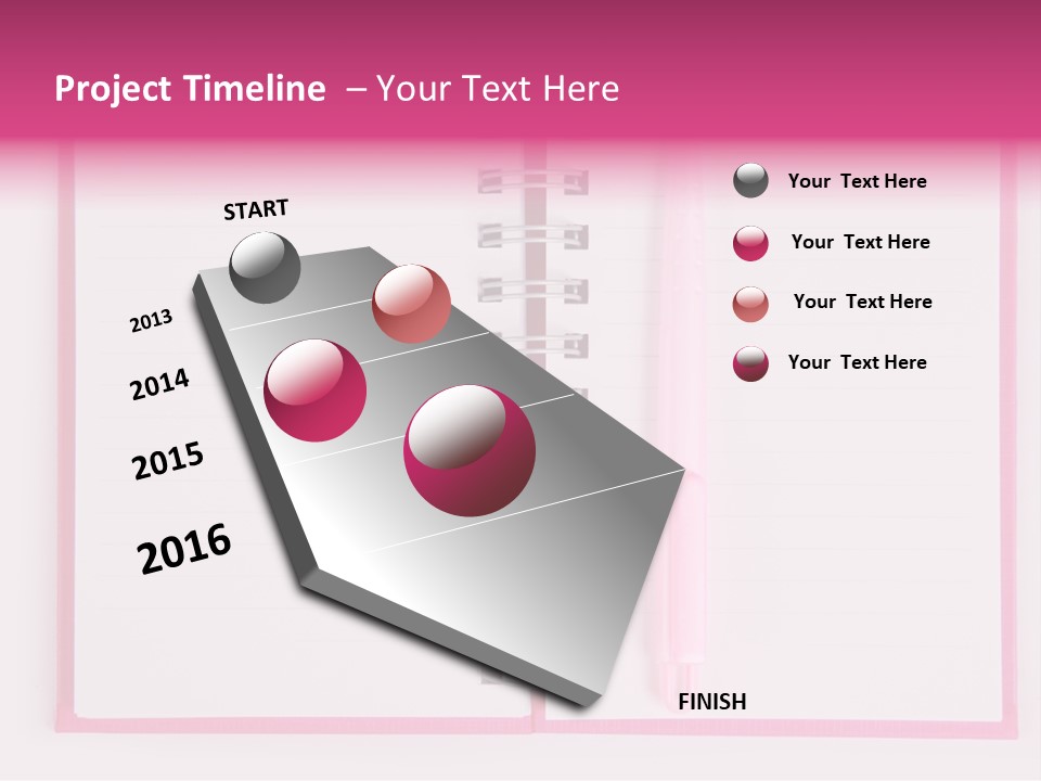 Page Planner Blank PowerPoint Template
