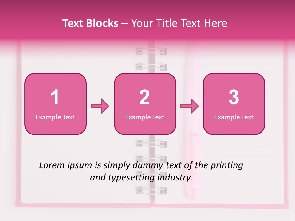 Page Planner Blank PowerPoint Template