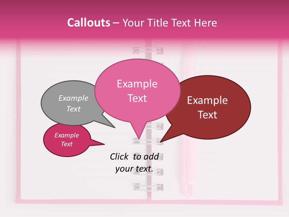 Page Planner Blank PowerPoint Template