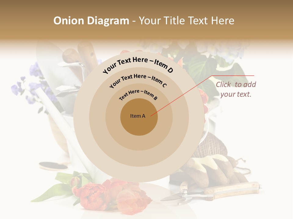 Seasonal Studio Flower PowerPoint Template