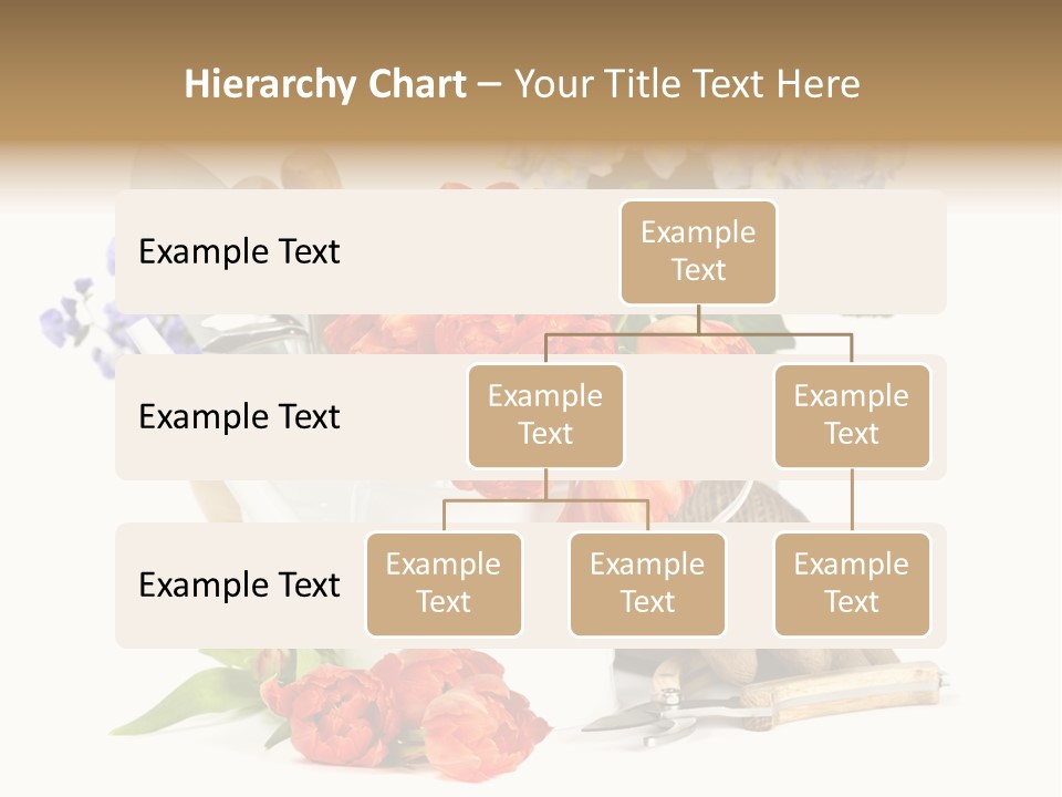 Seasonal Studio Flower PowerPoint Template