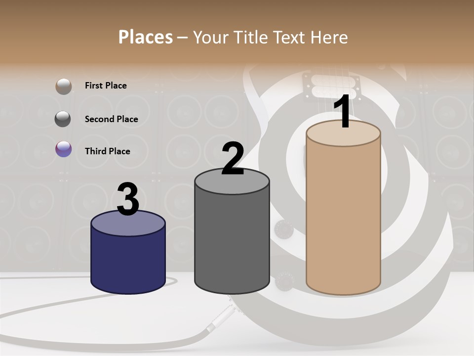 Sound Instrument Speaker PowerPoint Template