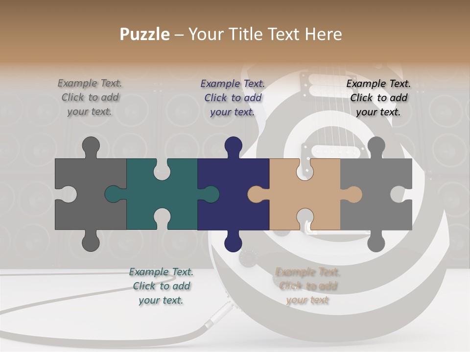 Sound Instrument Speaker PowerPoint Template
