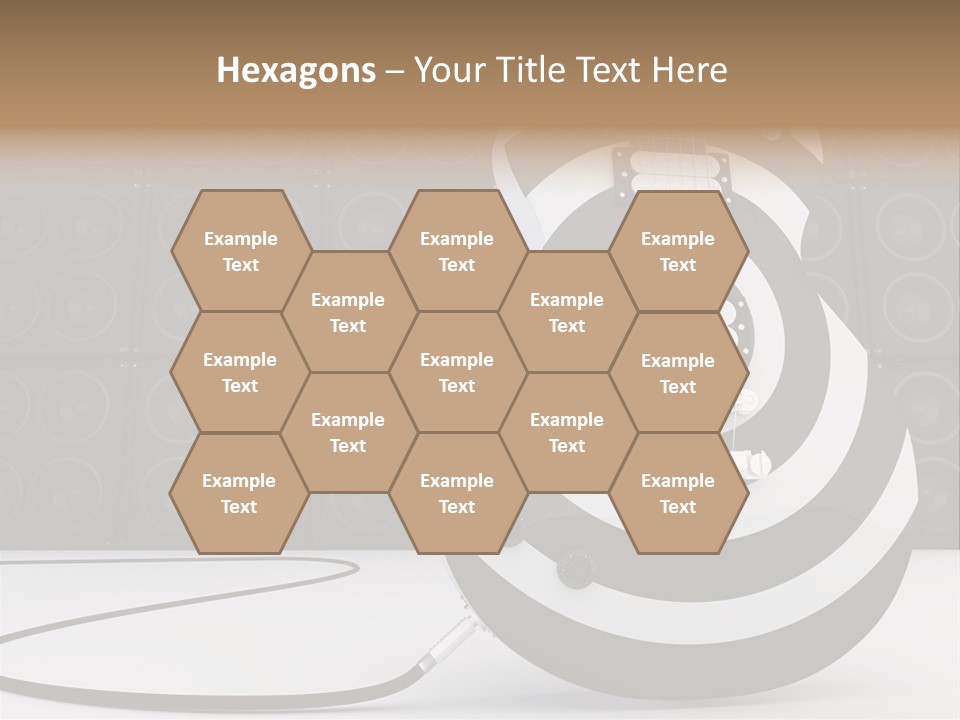Sound Instrument Speaker PowerPoint Template