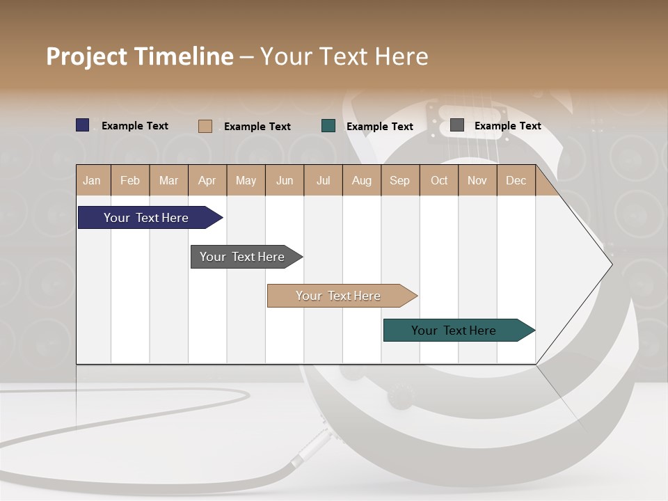 Sound Instrument Speaker PowerPoint Template