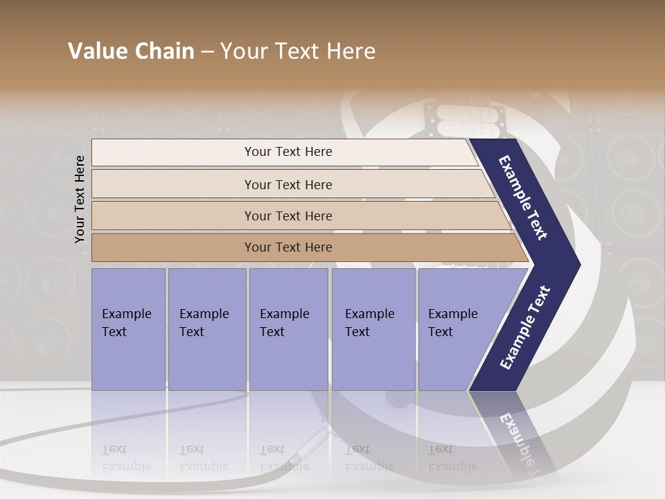 Sound Instrument Speaker PowerPoint Template