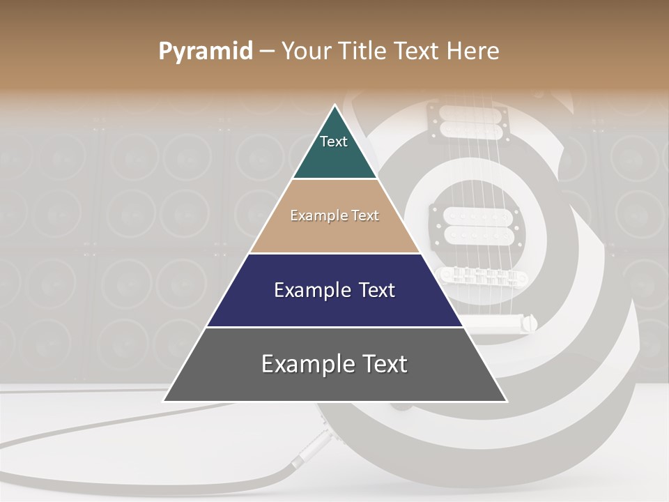 Sound Instrument Speaker PowerPoint Template