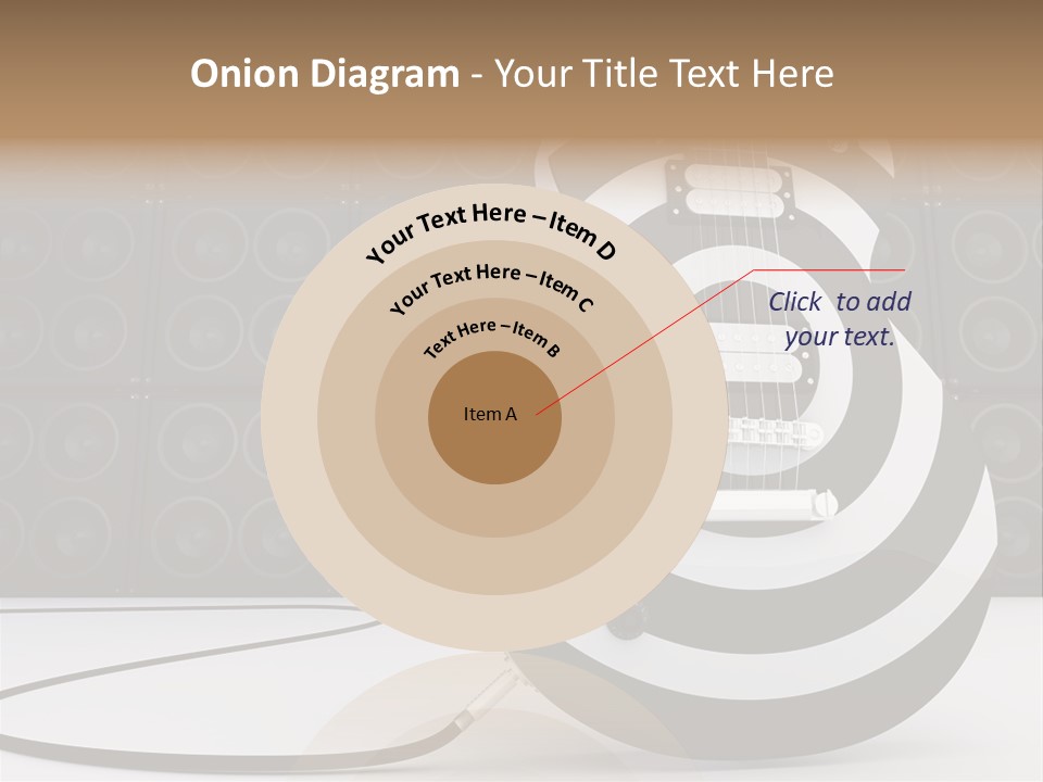 Sound Instrument Speaker PowerPoint Template
