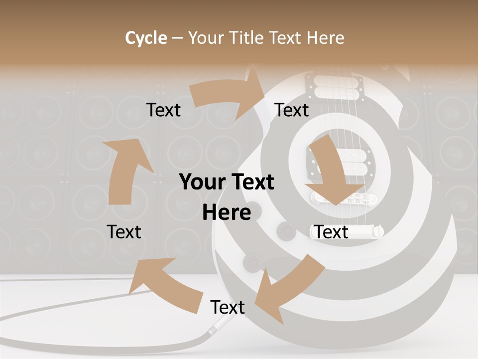 Sound Instrument Speaker PowerPoint Template