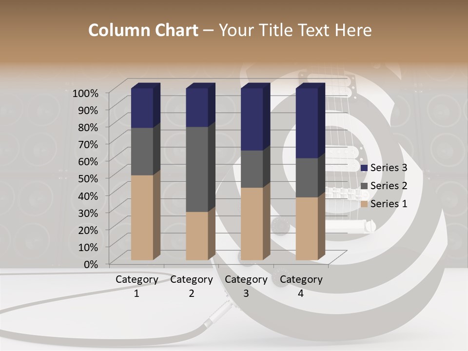 Sound Instrument Speaker PowerPoint Template