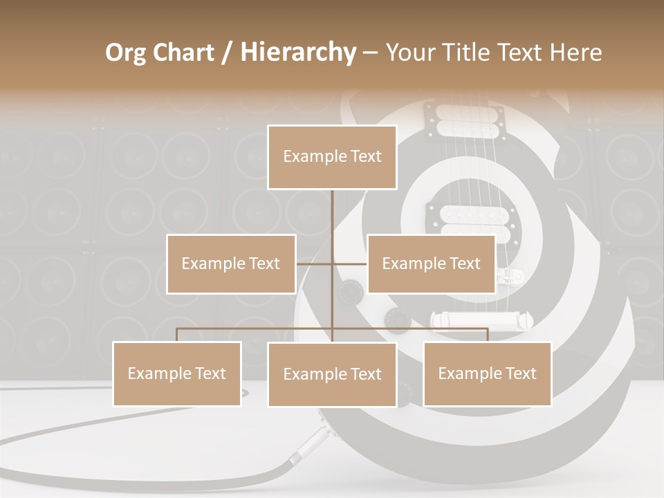 Sound Instrument Speaker PowerPoint Template