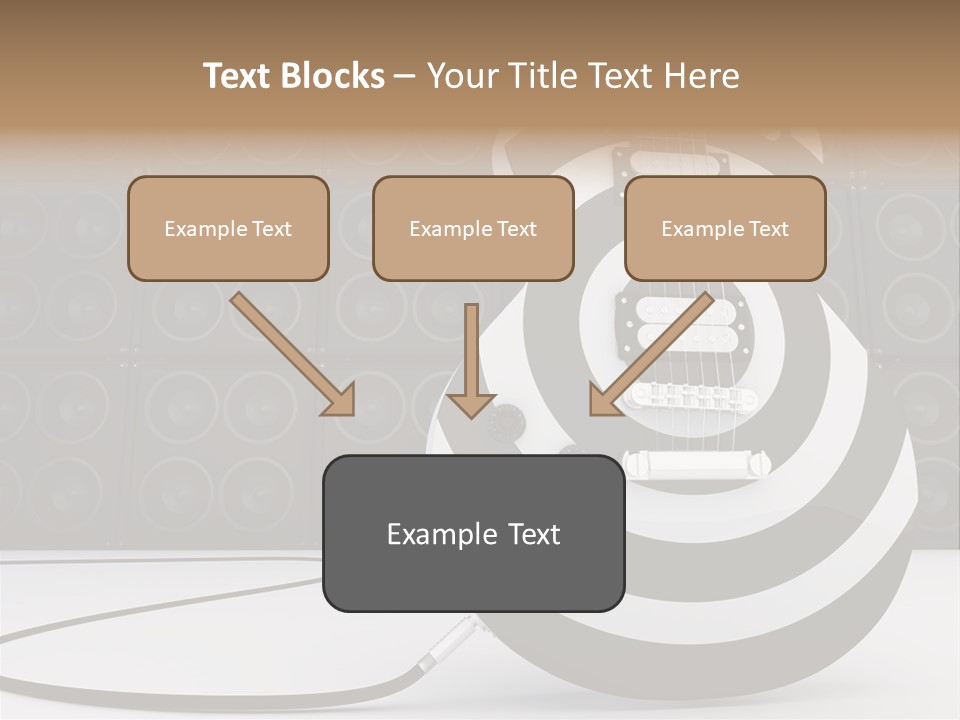 Sound Instrument Speaker PowerPoint Template