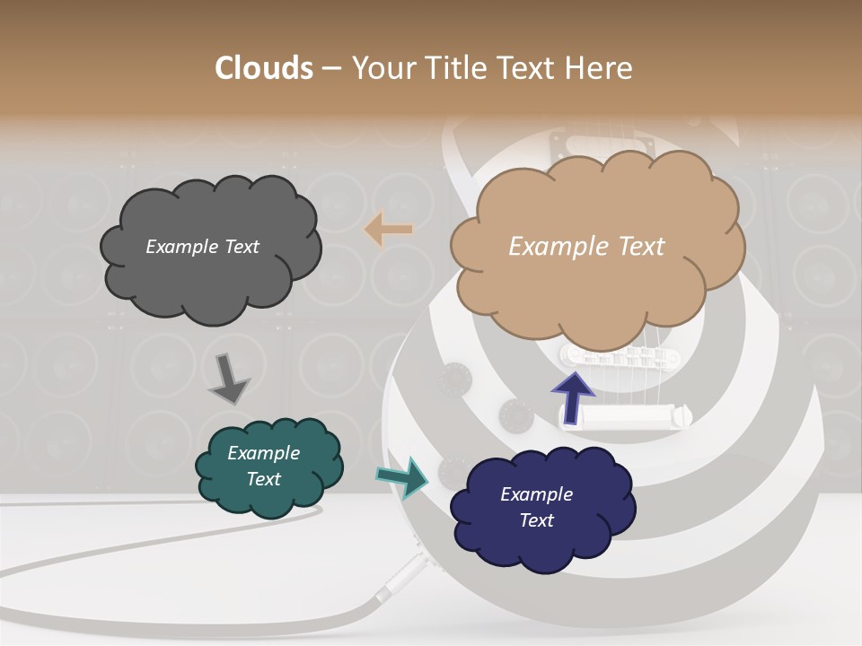 Sound Instrument Speaker PowerPoint Template