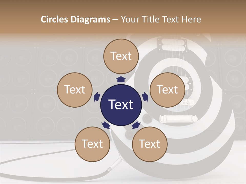 Sound Instrument Speaker PowerPoint Template